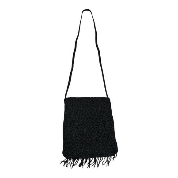 NWOT Black Crossbody Bag with Giraffe Design - Picture 5 of 9